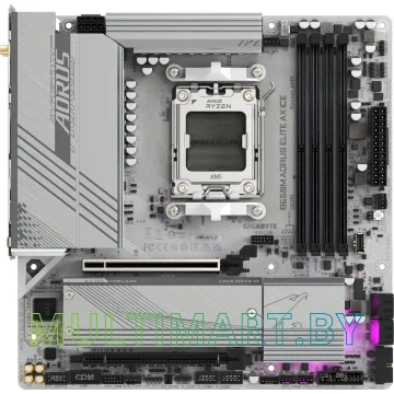 Материнская плата Gigabyte B650M Aorus Elite AX Ice